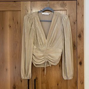ASTR the Label Braydon Top in Gold